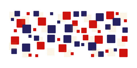 Abstract Square Decoration