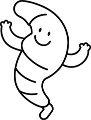 funny cartoon carrot