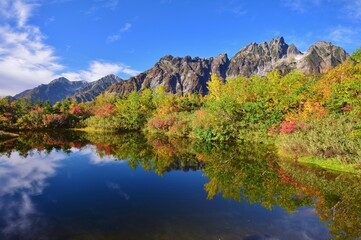 盛秋の北アルプス 裏剱 ・ 仙人池