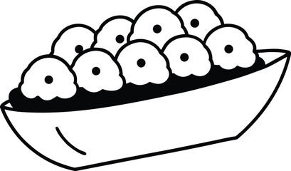 cake with chocolate and cherry