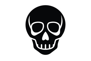 dead skull vector icon