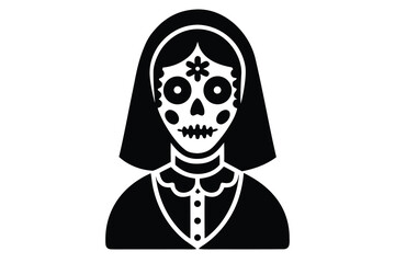 dia de muertos vector icon