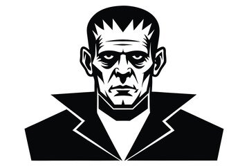 frankenstein monster vector icon