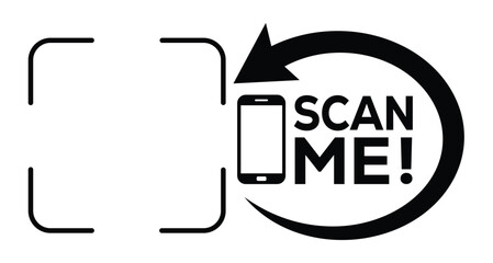 Black-and-white minimalist design: 