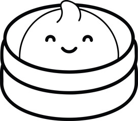 coloring book cartoon illustration