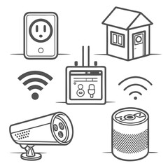 Smart Home Technology Icons Collection 3.