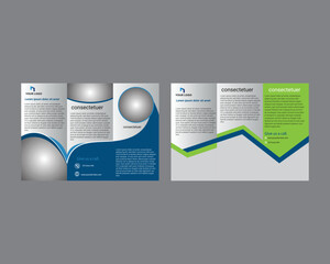 Tri fold Brochure Mock up Background abstract business Leaflet Flyer vector design presentation layout a4 size,  Portfolio, Flyer, infographic, layout modern