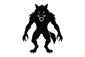werewolf vector icon