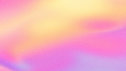 Pastel iridescent gradient in soft pink, purple, yellow. 90s aesthetic, dreamy flow, fluid texture. Background, wallpapers, social media, summer visuals, modern 2000s creative design.