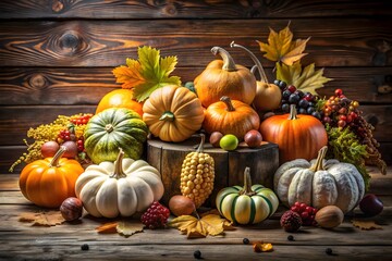 Christmas living room with fireplace, tree, armchair, and gifts