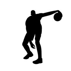 baseball player silhouette