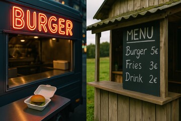 Urban vs Rural Burger Stand Comparison
