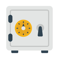 Vault Flat Vector Icon Eps 10 Files
