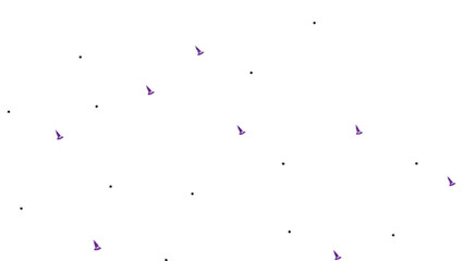 Halloween Minimalist pattern with purple wizard hats, stars, and tiny wands, evenly spaced on a clean white background for modern Halloween (1)