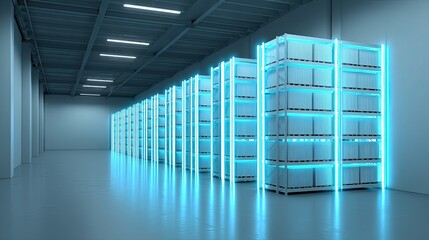 Modern digital system of an accounting and warehousing of containers in large storage areas.