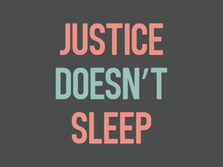 Justice doesn’t sleep bold social work tee for tireless advocates