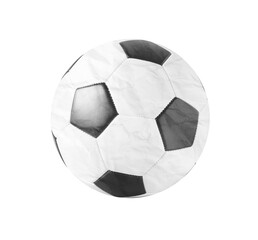 soccer ball isolated on white