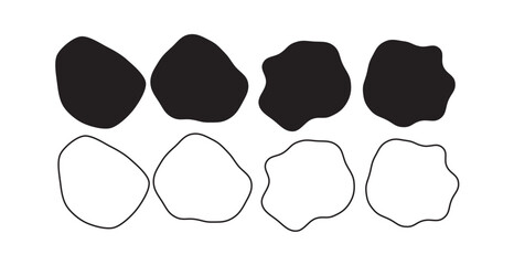 Blobify Abstract Circle Organic Shapes Set