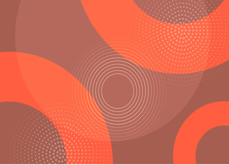Vibrant abstract circular background with a spectrum of colors and dynamic design elements