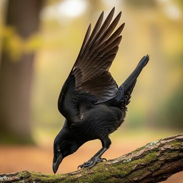 crow in the yoga pose of the crow