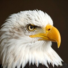 Fototapeta premium Close-up of an eagle's head (1)
