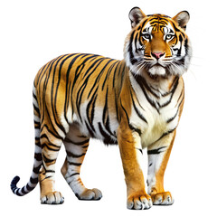 Fototapeta premium Majestic Tiger Standing Proudly in its Natural Habitat