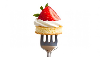 Fresh Strawberry Shortcake with Whipped Cream

