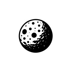 Obraz premium moon silhouette , moon vector