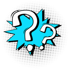 Question Mark Comic Effect