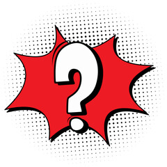 Question Mark Comic Effect