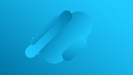 ABSTRACT BACKGROUND ELEGANT BLUE GRADIENT SMOOTH LIQUID COLORFUL DESIGN WITH DIAGONAL GEOMETRIC SHAPES VECTOR TEMPLATE GOOD FOR MODERN WEBSITE, WALLPAPER, COVER DESIGN 