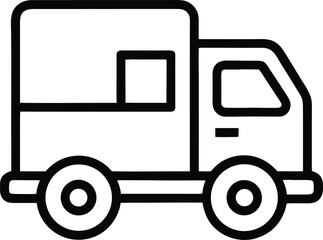 vector illustration of a truck