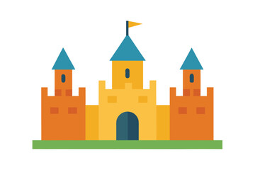 Fototapeta premium isolated castle