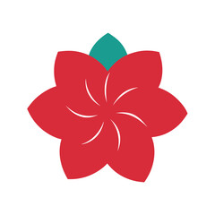 hand cut paper flower look