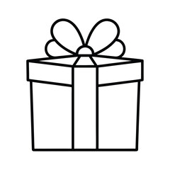 gift box icon clipart vector