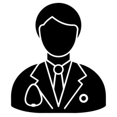 vector business man icon