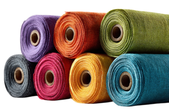 Colorful Textile Rolls A Vibrant Collection of Fabrics and Craft Materials Fashion Inspiration 100