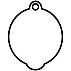 Kitchen board vector icon. Serving Board illustration sign. Meat board symbol or logo.