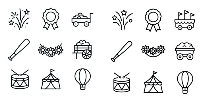 USA Festival Icons
