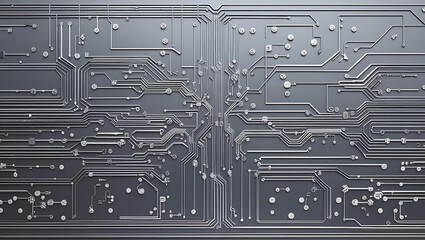 Gradient AI Circuitry Background: Futuristic Tech Flow, Isometric Circuit Board Background: 3D AI Tech Visuals, Monochrome AI Circuitry: Sleek High-Tech Background, generative ai
