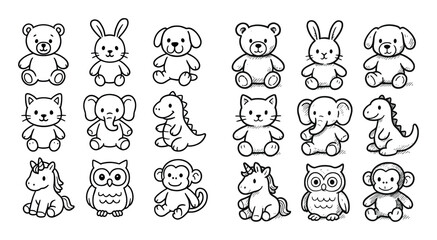 Plush Toy Icons