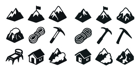 Adventure Icons Grid