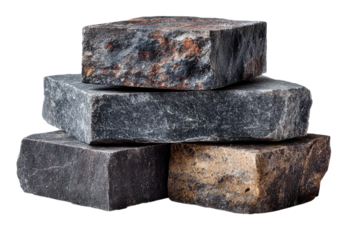 Stone blocks stacked high texture nature construction geology mineral stone art craft material