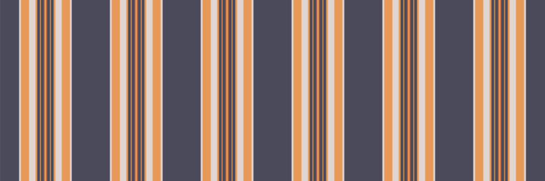 Vuxury background seamless textile, best stripe texture lines. Binen vector fabric vertical pattern in orange and pastel colors.