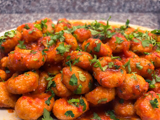 A Delicious Serving of Fellah Köftesi, a Traditional Anatolian Bulgur Dish