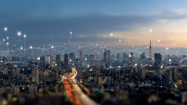 smart city and communication network