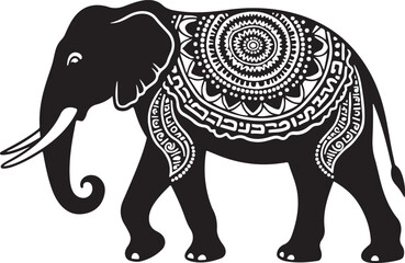 Boho Elephant Silhouette Bundle