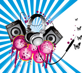 vector sketch illustration silhouette image design caricature icon logo symbol flyer banner music concert