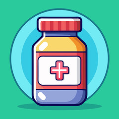 Obraz premium Medicine icon isolate 