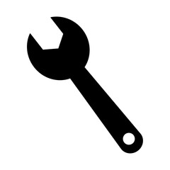 スパナのアイコンイラスト001